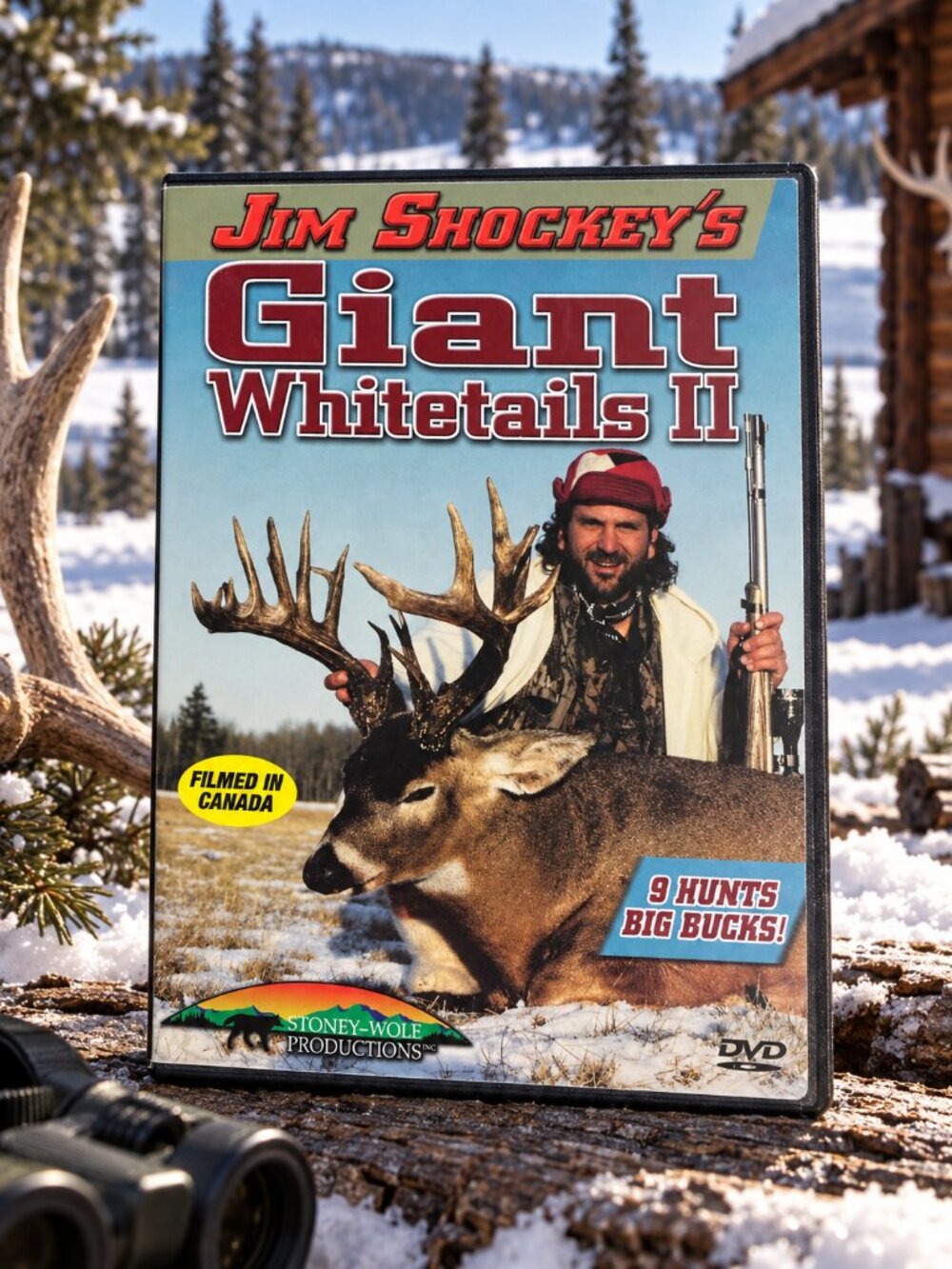 Jim Shockey's Giant Whitetails II (DVD, Region 1) Very Good condition!